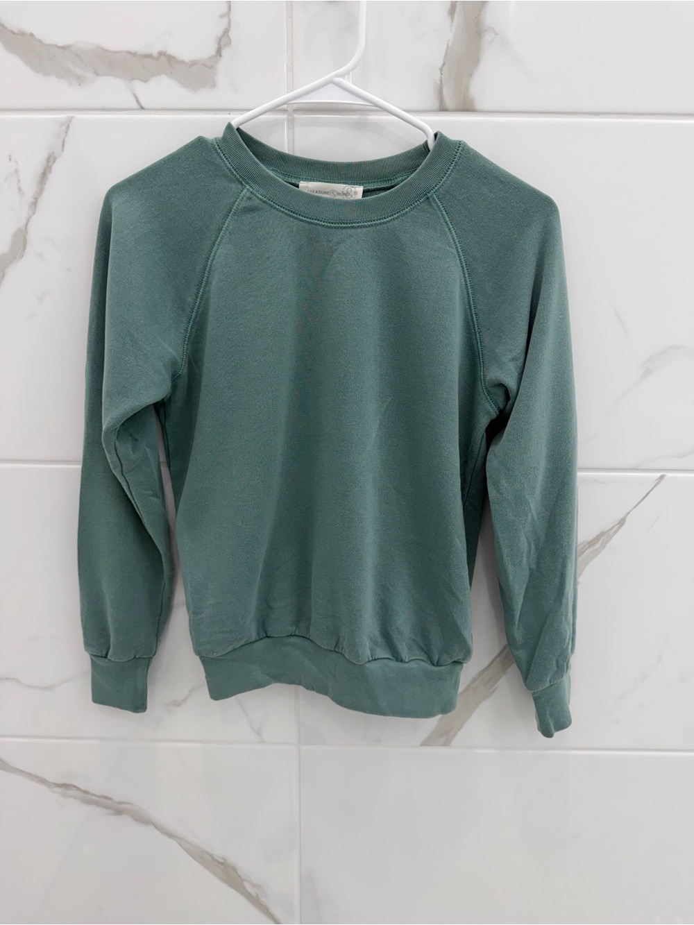 Treasure and Bond Crewneck Sweatshirt - Sage Green